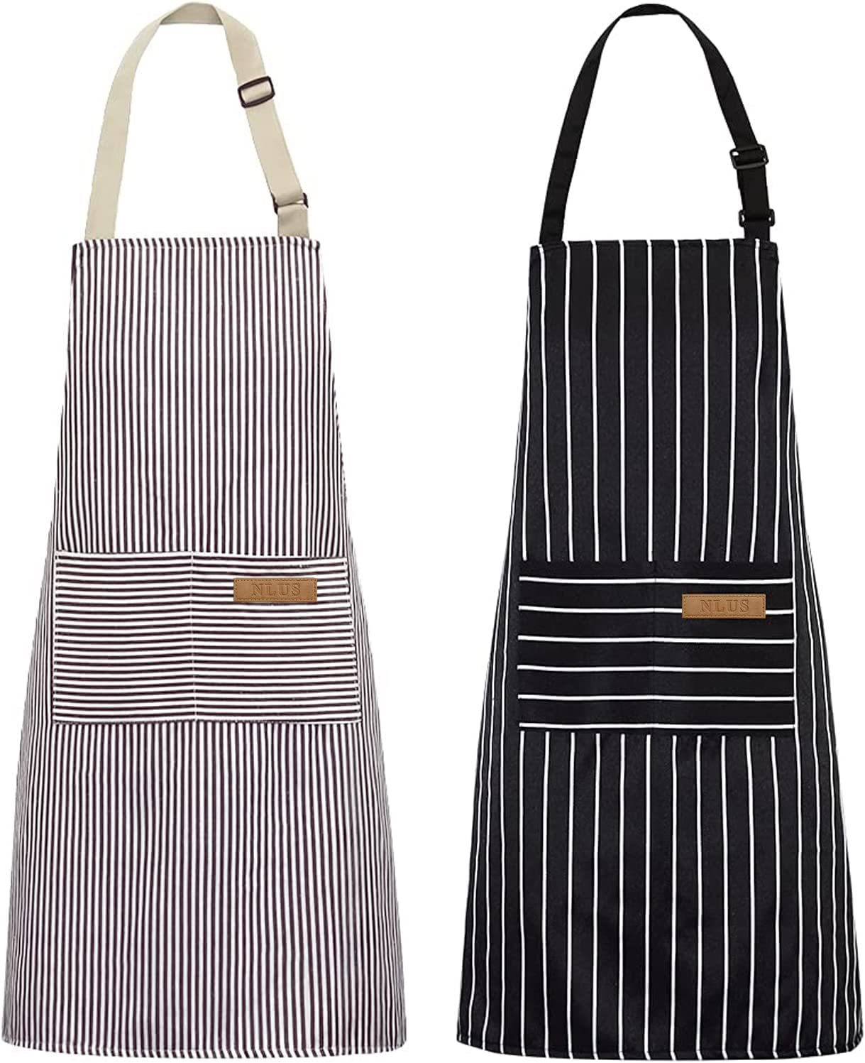 Camping Cooking Apron - Avental de cozinha listrado preto e