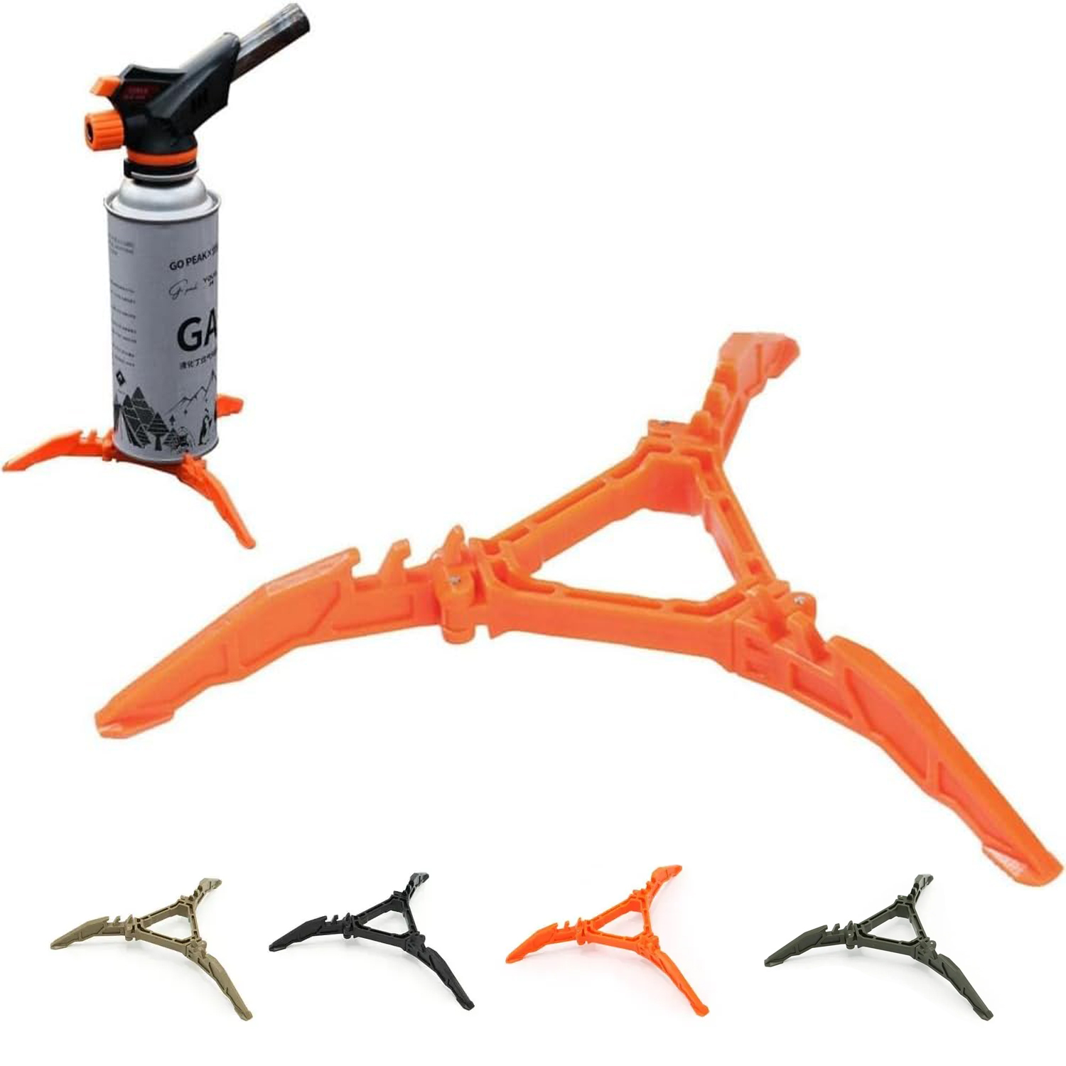 Camping Cooking Windshield - Suporte para tanque de gás, estabilizador