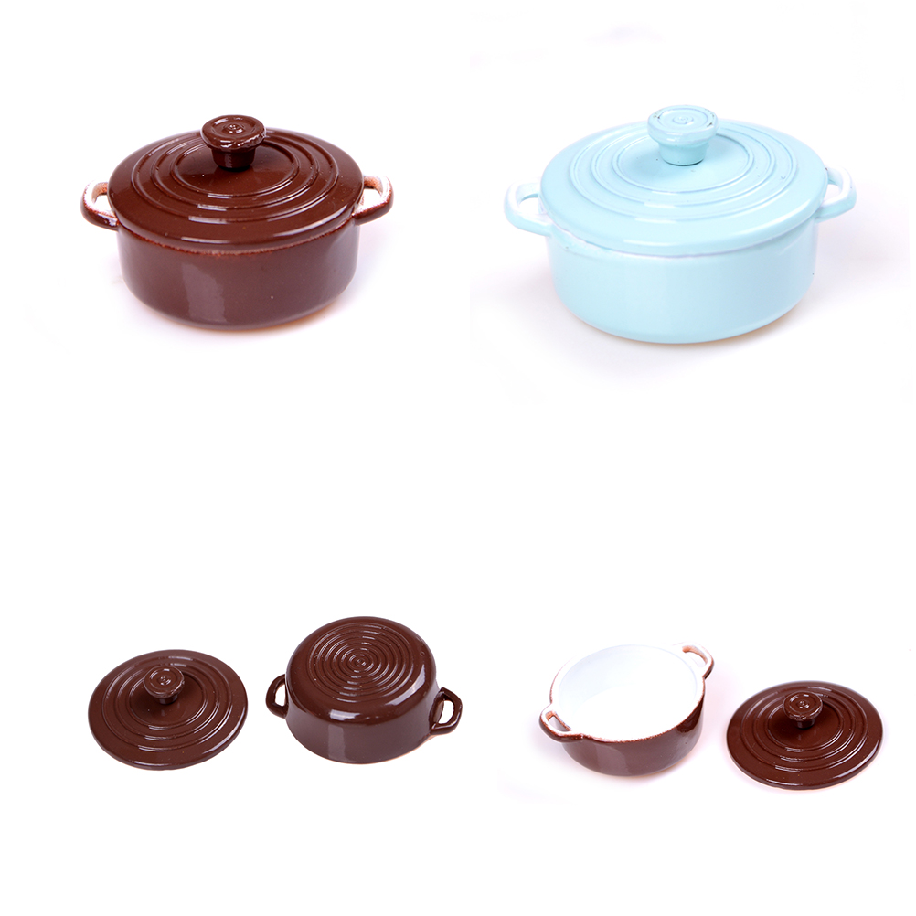 Camping Cooking Tool Set - 1:12 escala casa de bonecas em