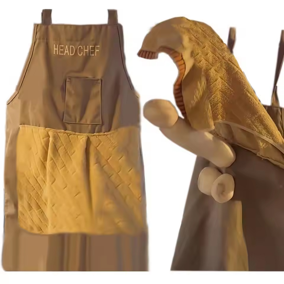 Camping Cooking Apron - NOVO Avental de Brincadeira para Chefs,