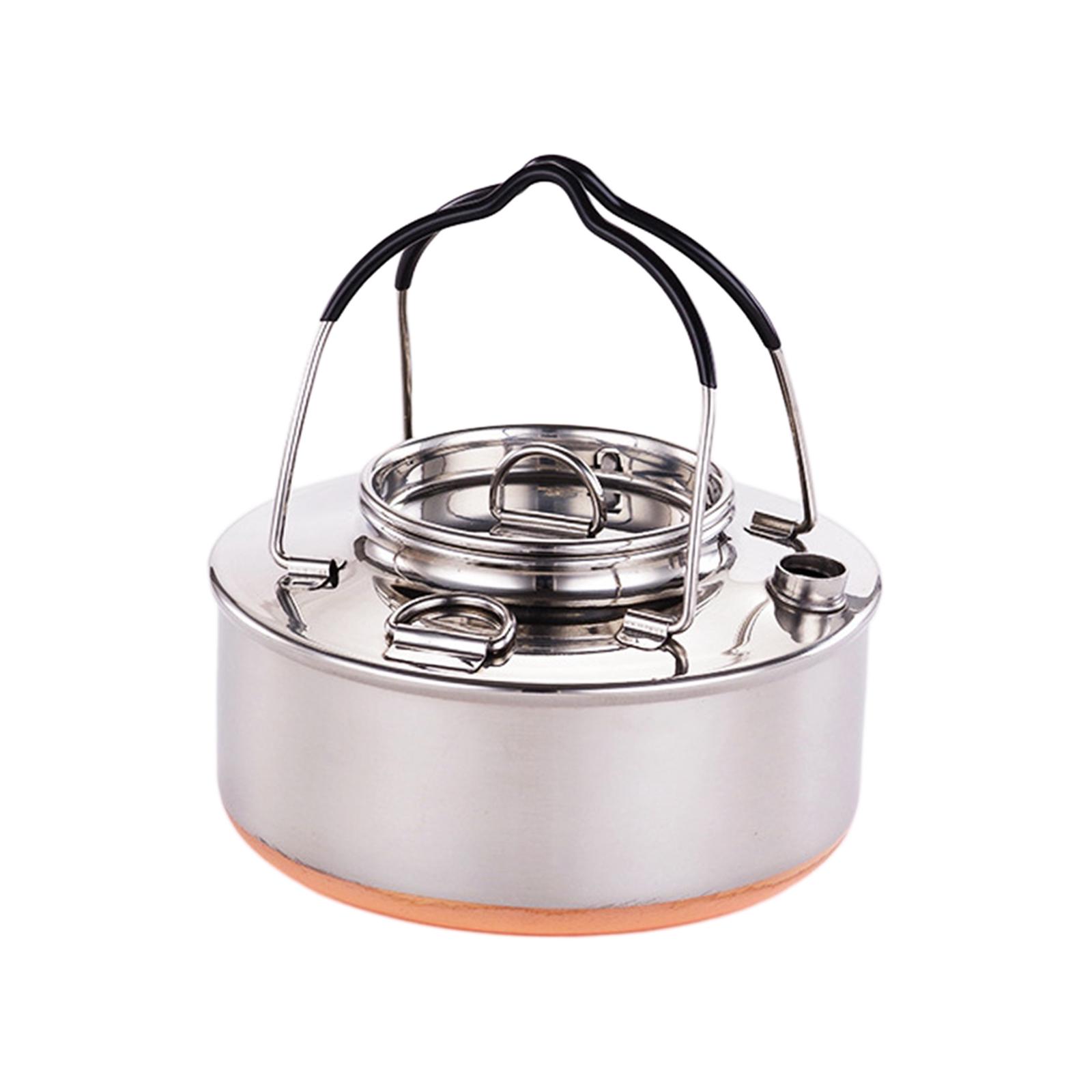 Chaleira portátil para cozinha - Camping Lightweight Cooking Pot avaliação e preço