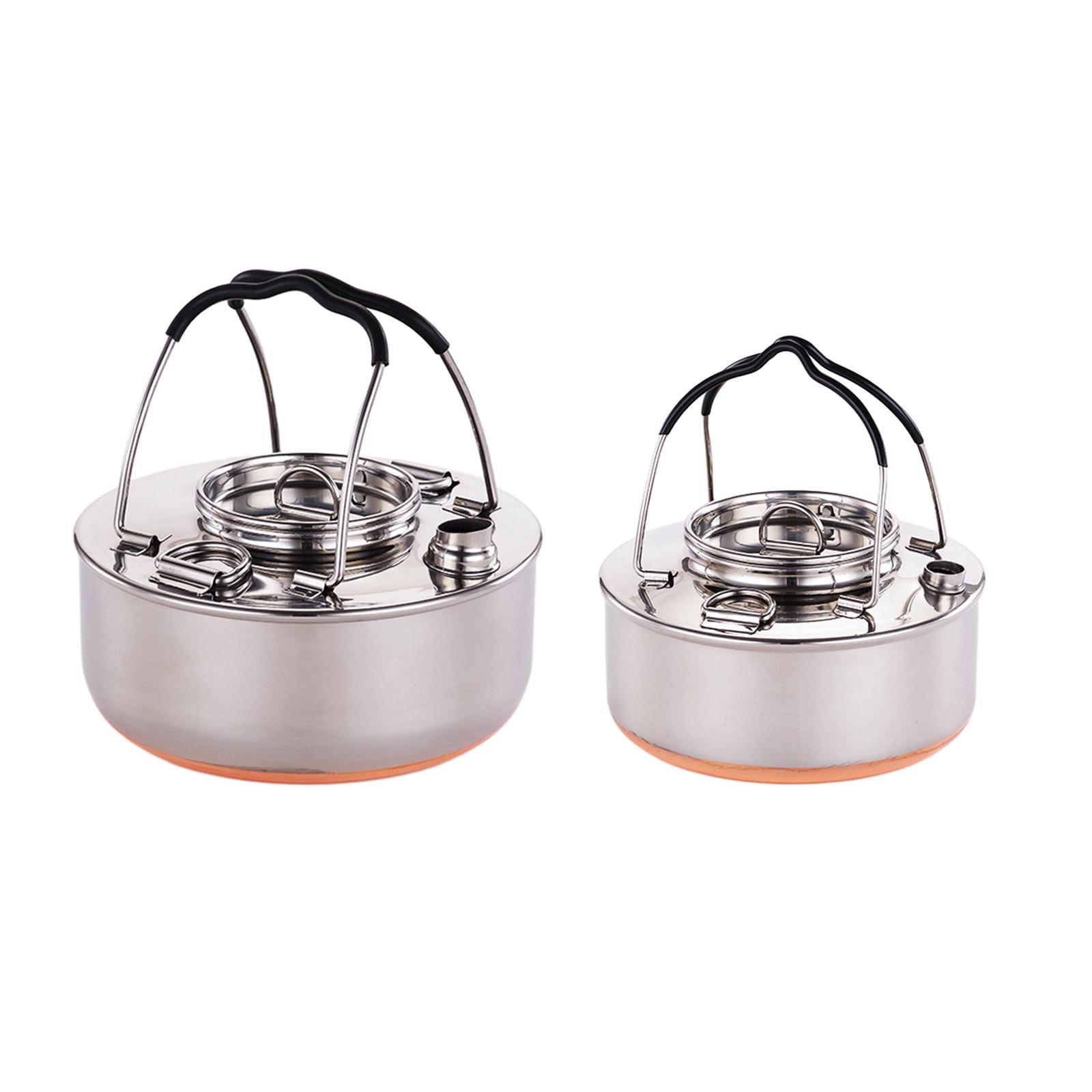 Chaleira portátil para cozinha - Camping Lightweight Cooking Pot avaliação e preço