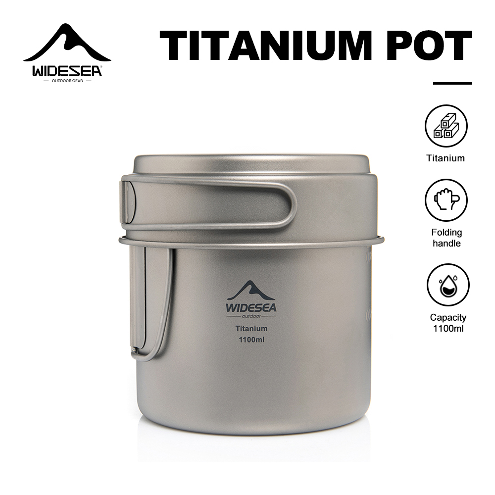 Panela de Camping Ultralight e - Camping Cooking Pot Set avaliação e preço