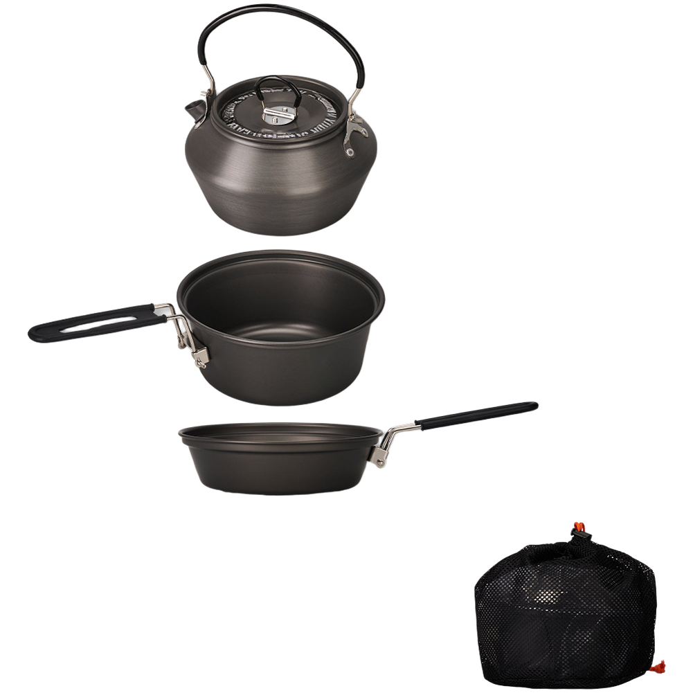 Conjunto de panelas de acampam - Camping Lightweight Cooking Pot avaliação e preço