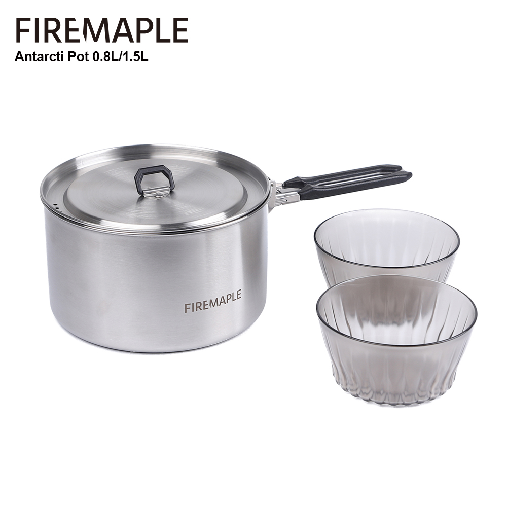 Fire Maple-Stainless Steel Pot - Camping Cooking Set Compact avaliação e preço