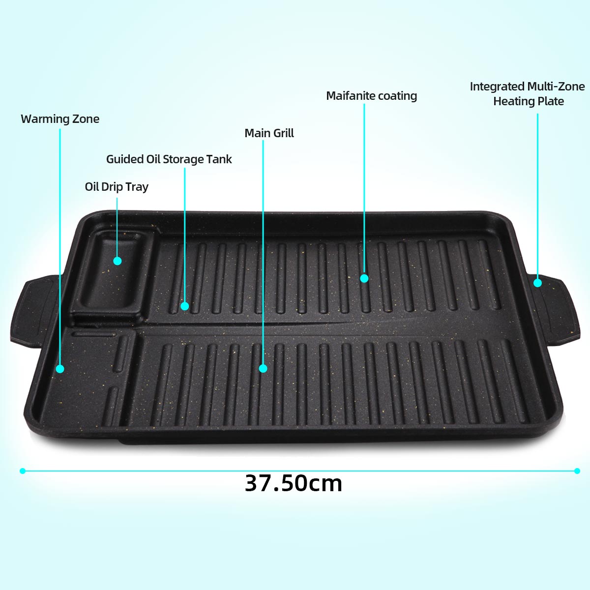 Grelha coreana placa de carne  - Camping Cooking Cupboard avaliação e preço