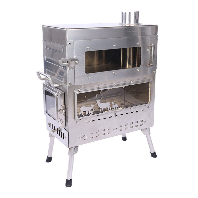 Fogão a Lenha Premium em Aço I - Camping Cooking Ovens avaliação e preço