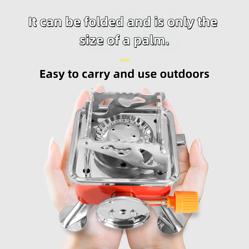Fogão Mini Quadrado Portátil p - Camping Cooking Ovens avaliação e preço