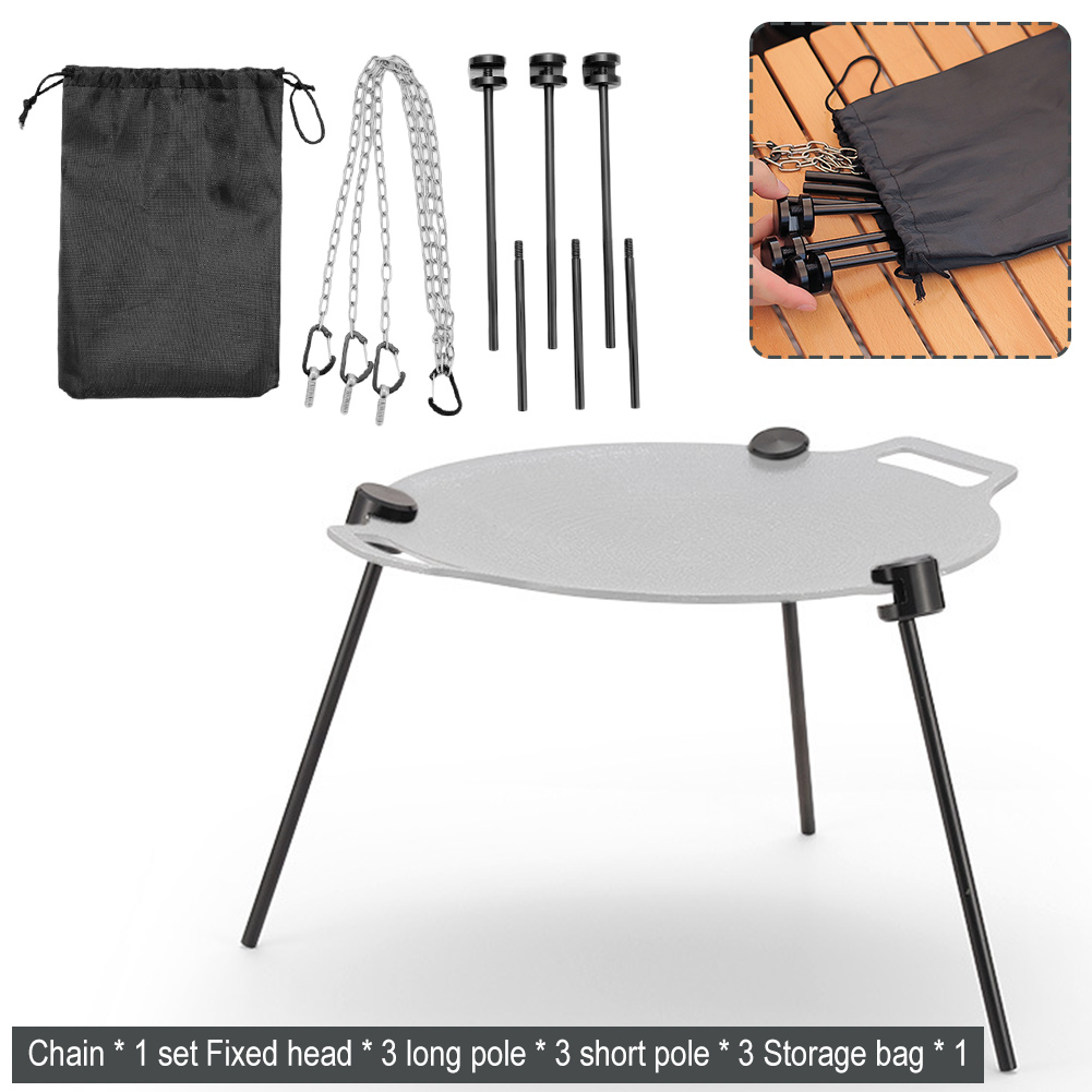 Suporte ajustável Churrasco Ba - Camping Cooking Cupboard avaliação e preço