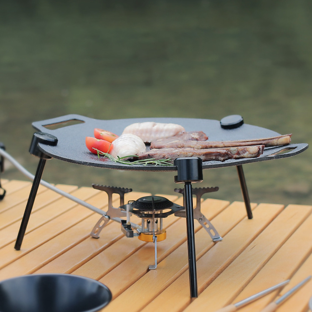 Suporte ajustável Churrasco Ba - Camping Cooking Cupboard avaliação e preço