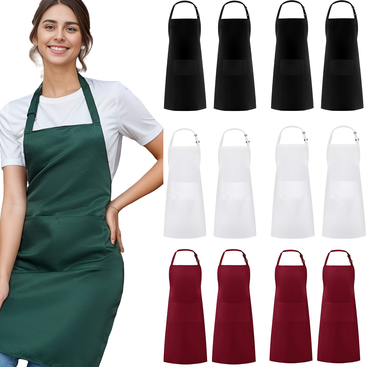 Conjunto de 2 Peças; Avental S - Camping Cooking Apron avaliação e preço