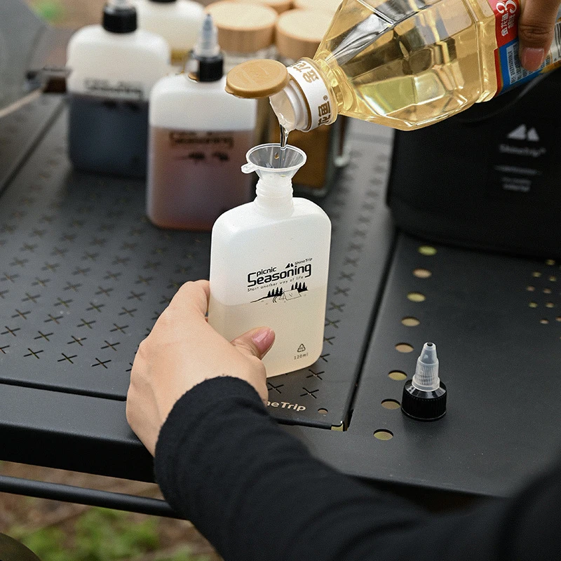 Conjunto de Frascos de Tempero - Camping Cooking Oil Bottle avaliação e preço