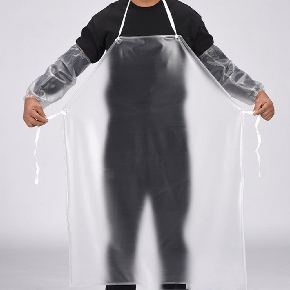 Avental impermeável transparen - Camping Cooking Apron avaliação e preço